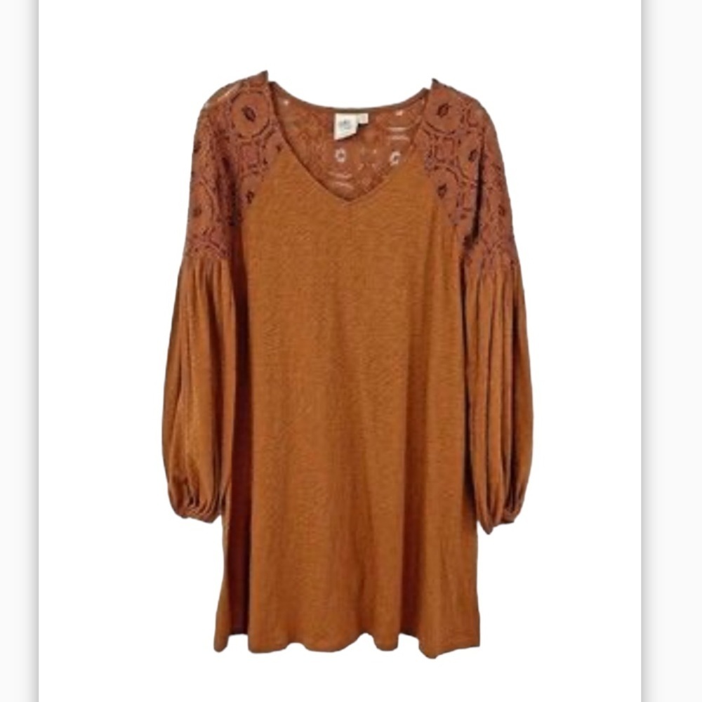WHITE CROW long sleeve tunic